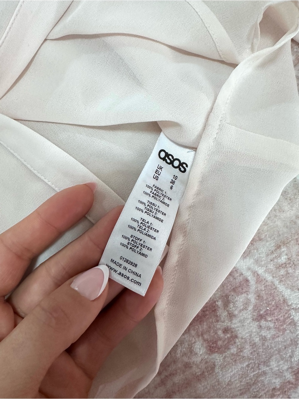 ASOS ๐ค Sheer Lace Buttoned Blouse - Picture 7 of 15